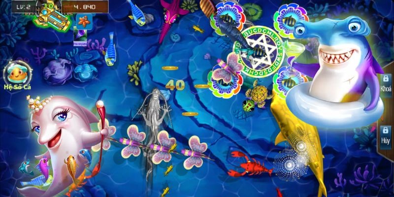 Mẹo chinh phục đại dương đầy màu sắc tại sân chơi Bắn cá 3D